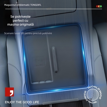 Pad din silicon pentru încărcare wireless în consola centrală Buick LaCrosse – accesorii interioare, compatibil cu 26 de modele, imprimare a logo-ului