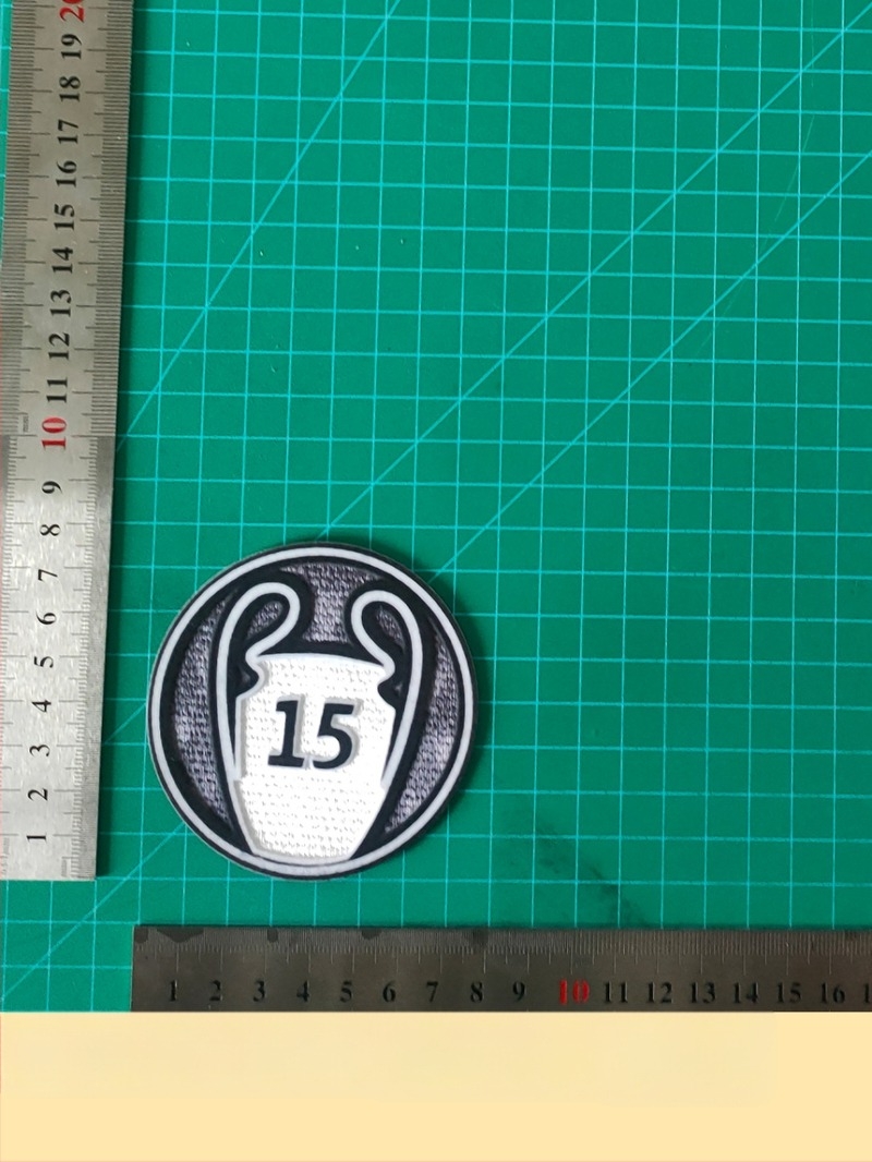 Brățară de număr pentru tricou de fotbal din flocking – Capitulum 15 Defending Chapter, personalizabil cu logo, accesorii pentru fotbal, brand Fu Eagle