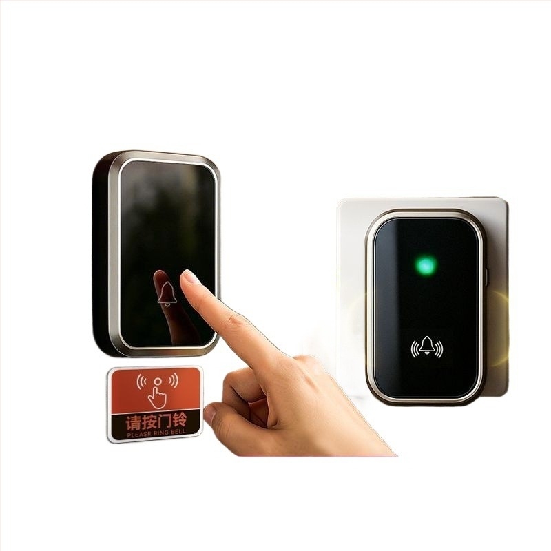 Interfon video wireless pentru casă, cu rază ultra-lungă, sonerie puternică, impermeabil, telecomandă pentru apeluri la persoanele în vârstă