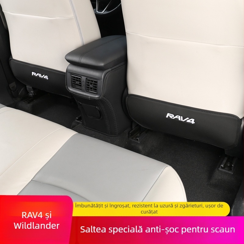 Protecție din piele pentru spătarul scaunului din spate Toyota Rav4, compatibil cu 25 de modele – procesare personalizată, imprimare logo, marcă Guangzhou