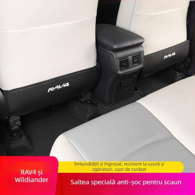 Protecție din piele pentru spătarul scaunului din spate Toyota Rav4, compatibil cu 25 de modele – procesare personalizată, imprimare logo, marcă Guangzhou