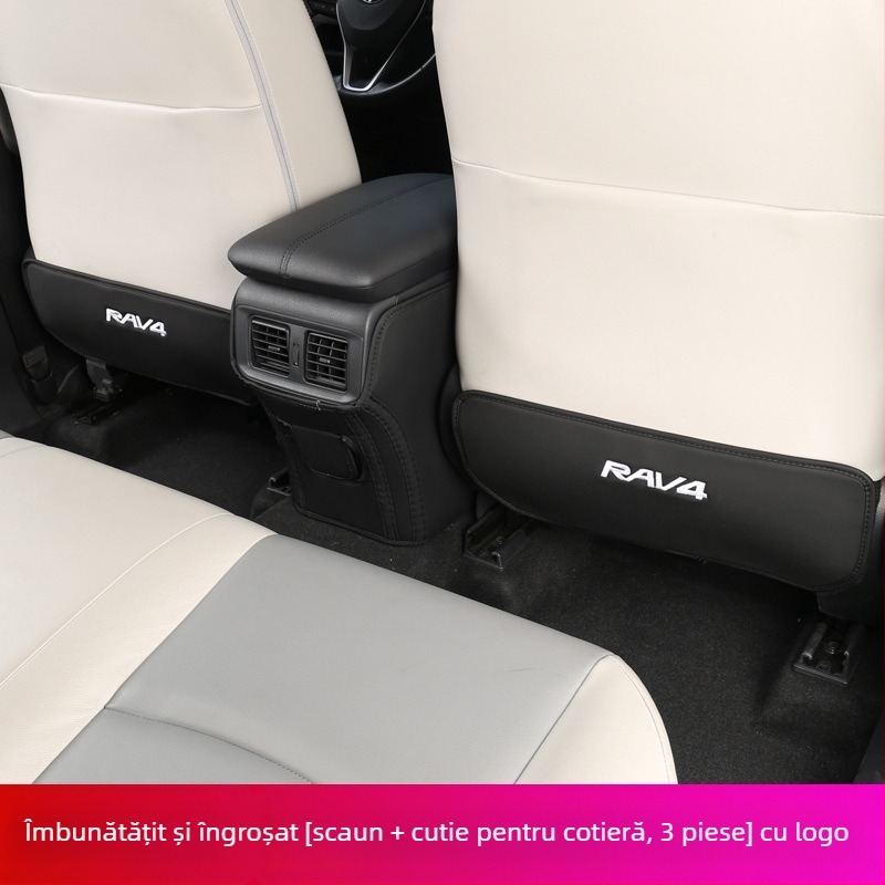 Protecție din piele pentru spătarul scaunului din spate Toyota Rav4, compatibil cu 25 de modele – procesare personalizată, imprimare logo, marcă Guangzhou