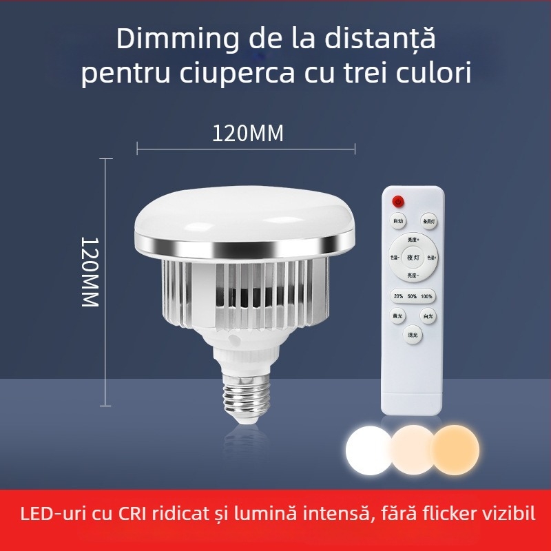 Iluminat profesional pentru fotografie pentru streaming live, cu soclu E27, 85–150W, 220V, 2700K–6500K, luminozitate reglabilă