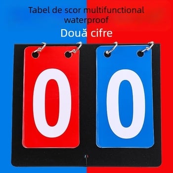 Tabelă de scor PVC, logo personalizabil, potrivită pentru tenis de masă, baschet, biliard și volei