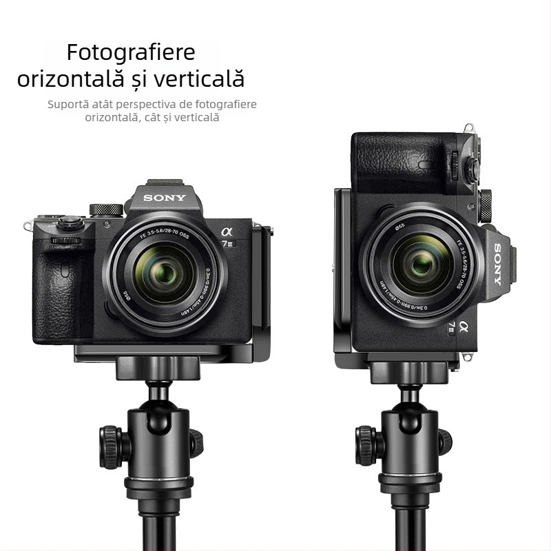 Placă verticală de cameră de tip L — tip: Photography screws, material: aliaj de aluminiu, marcă: Other