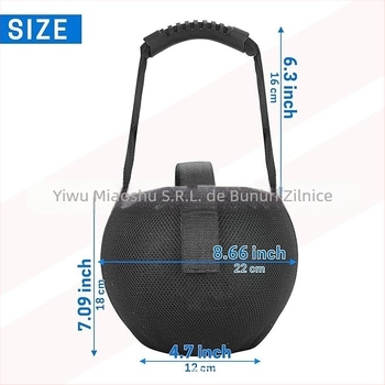 Geantă de bowling, mânere întărite, material plasă, pentru călătorii și utilizare în aer liber