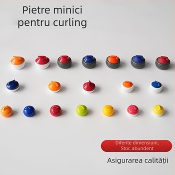 Accesorii pentru curling de birou – mingi mini pentru curling pe masă, mingi de bowling, mingi de curling uscate în vrac (3C: Jucării pentru 14+; Vârsta aplicabilă: 0–3 ani)