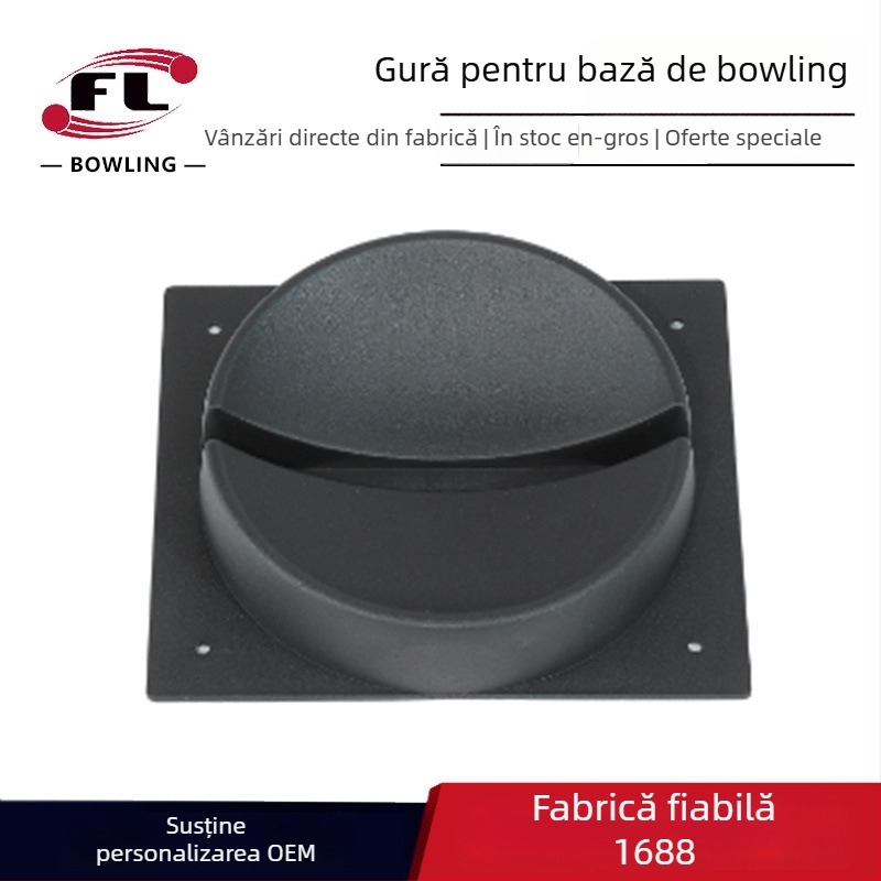 Suport bază pentru mingi de bowling — plastic; Dimensiune universală; Adulți