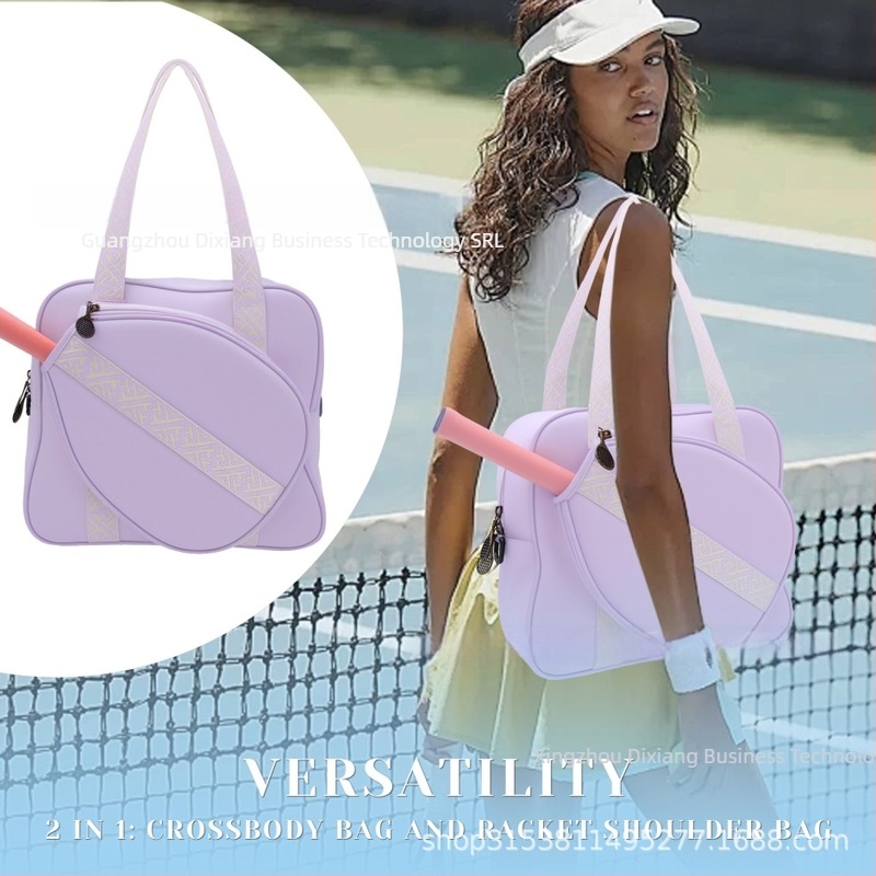 Geantă pentru rachete pickleball — material Oxford, brand XINGNAN; potrivită pentru pickleball, tenis de masă, badminton și alte sporturi cu mingi