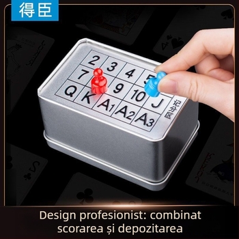 Egg-Breaking Casetă de stocare și tablă de scor — husă pentru cărți cu dublă funcționalitate, impermeabilă și rezistentă la praf