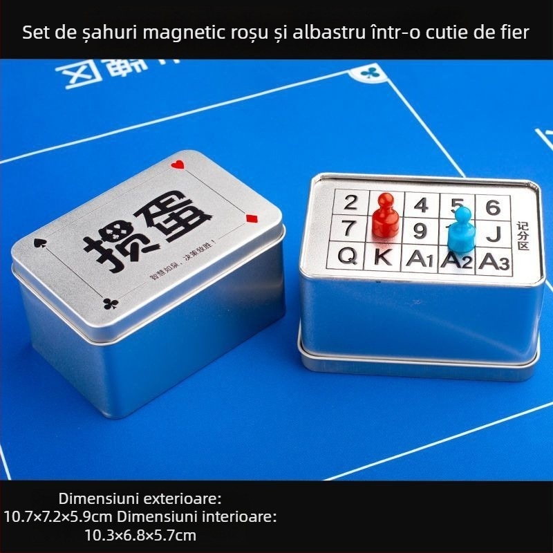 Egg-Breaking Casetă de stocare și tablă de scor — husă pentru cărți cu dublă funcționalitate, impermeabilă și rezistentă la praf