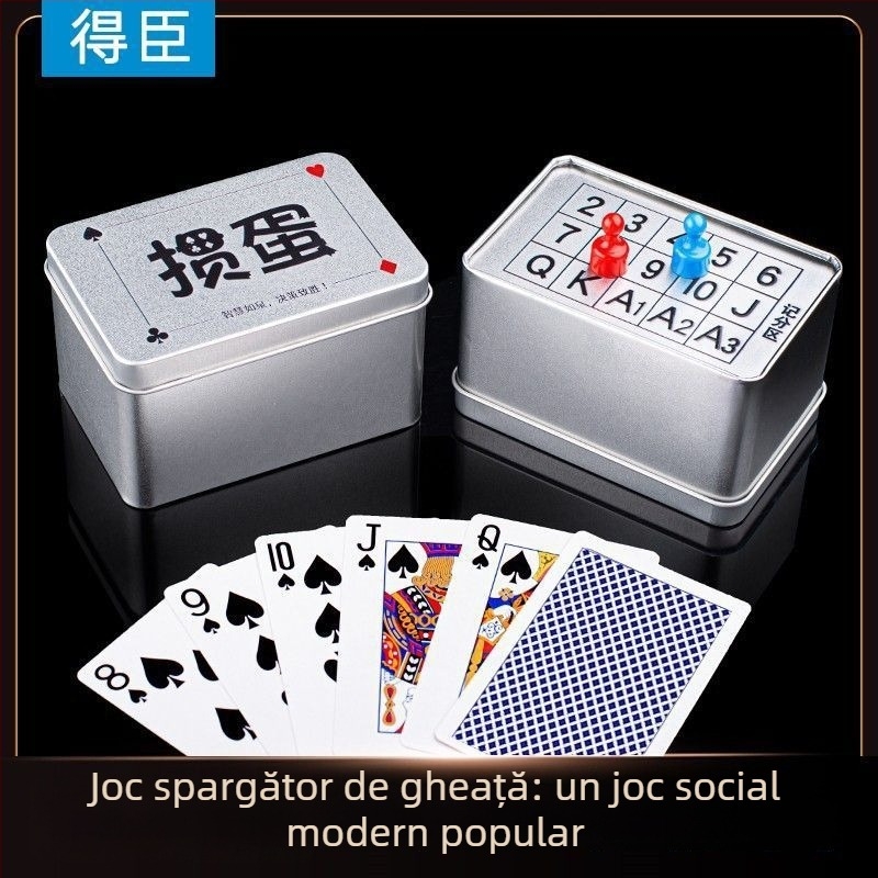 Egg-Breaking Casetă de stocare și tablă de scor — husă pentru cărți cu dublă funcționalitate, impermeabilă și rezistentă la praf