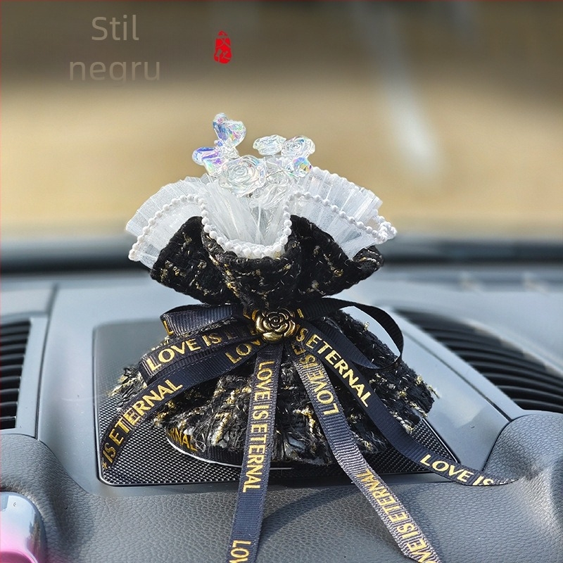 Buchet din textil pentru aromaterapie, decor interior pentru mașină – Stil modern