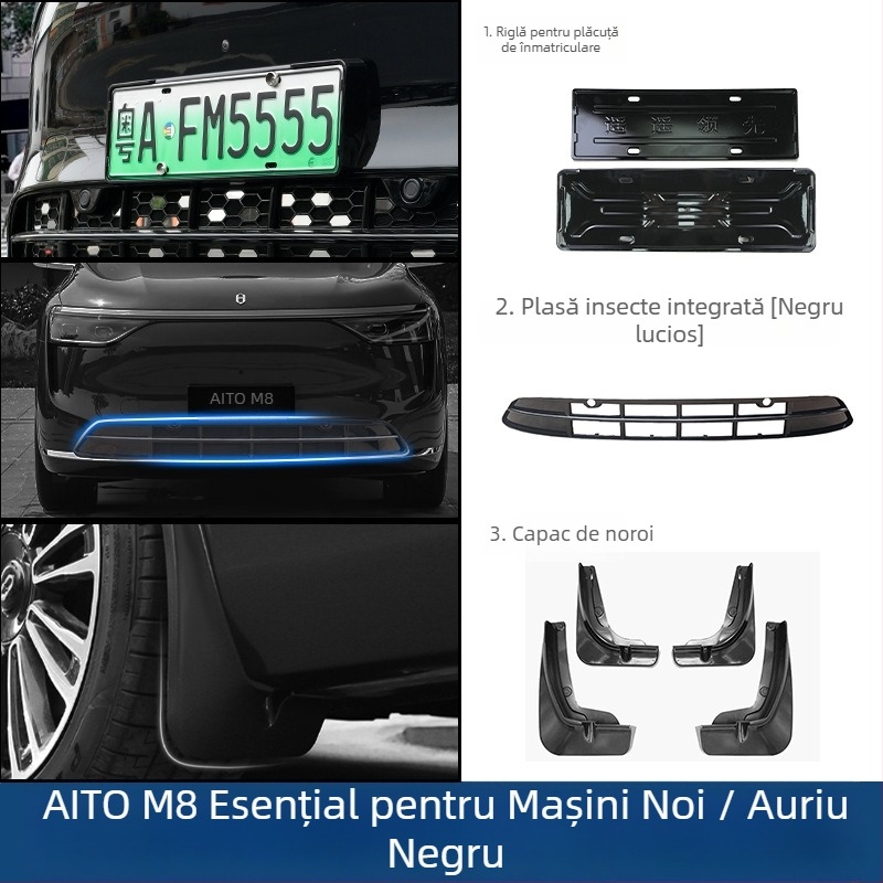 Control ze ABS plastic aripă de noroi pentru Wenjie M8 – aripa de noroi pentru roata din față, compatibilă cu Ask the World M8