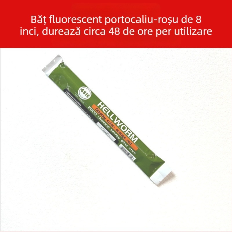 Iluminare pentru scufundări - bețișor fluorescent tactic, ultra-strălucitor, marcaj de salvare pentru supraviețuire în aer liber (Origine: China; Brand: Altul; Fără personalizare)