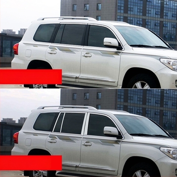 Benzi decorative pentru geamuri Toyota Prado/Land Cruiser (2004–2020) – autocolante decorative pentru caroserie