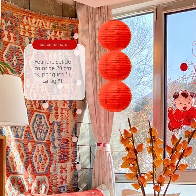 Fun Catalog Style decorațiuni pentru Anul Nou și Festivalul de Primăvară, accesorii foto pentru Anul Călului cu binecuvântări, model 6699989678M8HT