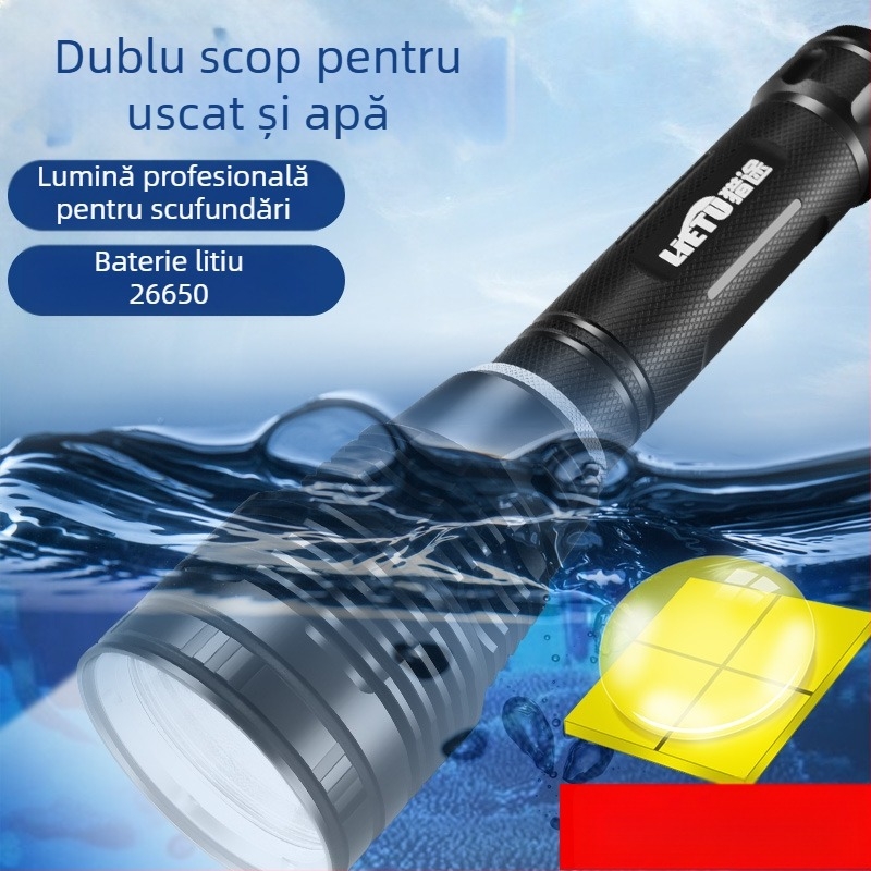 Iluminare pentru scufundări - Aliaj de aluminiu - Marcă Hunting