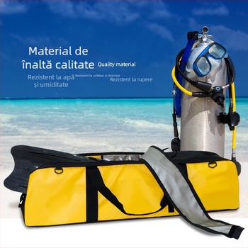 Geantă pentru echipament de scufundări outdoor – impermeabilă din PVC, stil minimalist, personalizare procesare și logo