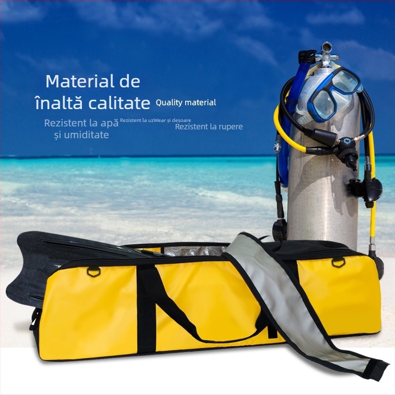 Geantă pentru echipament de scufundări outdoor – impermeabilă din PVC, stil minimalist, personalizare procesare și logo