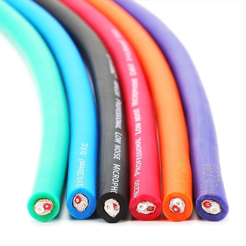 Cablu microfon AVSSZ, izolație PVC elastică, certificat RoHS, pentru audio și video