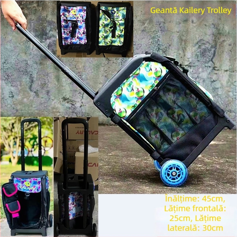 Patine cu rotile pentru copii, cu o singură roată, potrivire universală