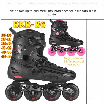 Patine cu role — roți pe un singur rând, potrivire universală, PU roți