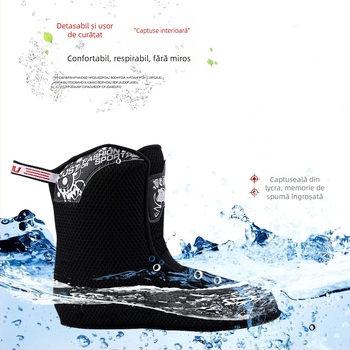 Role skate – unisex, partea superioară PP, roți PU, talpă din aliaj, un singur rând de roți