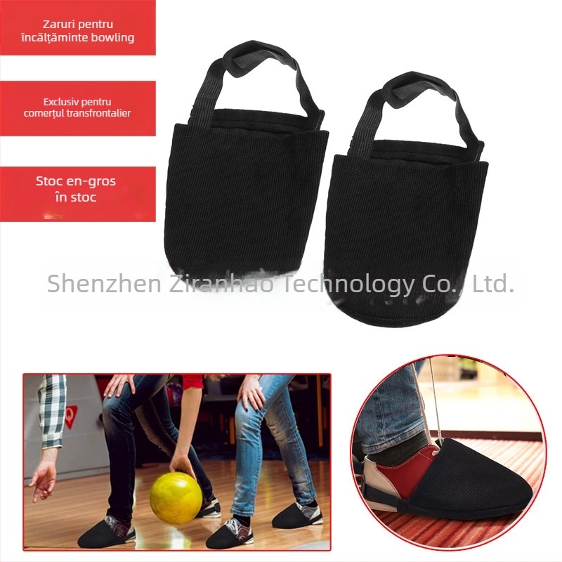 Huse pentru pantofi de bowling – anti-derapare, din material de bumbac, accesorii pentru bowling, pentru bărbați și femei