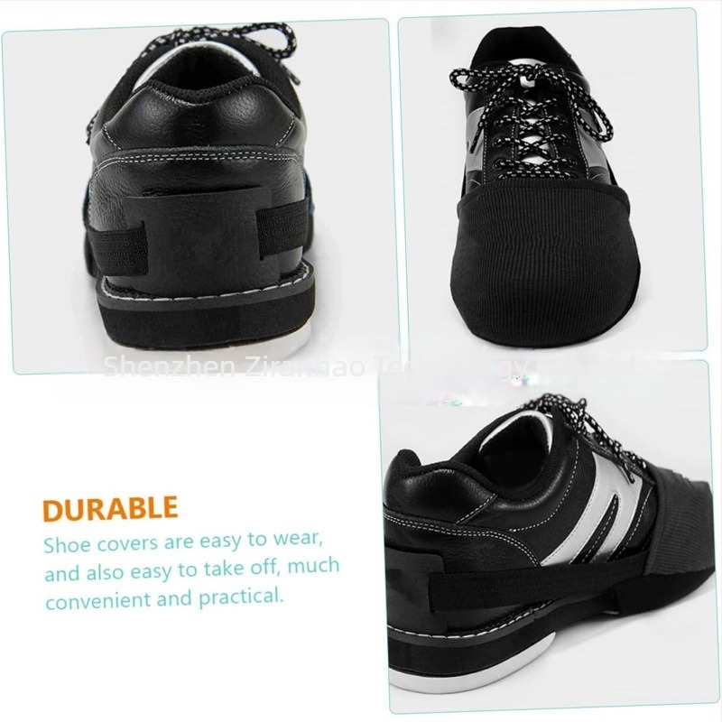 Huse pentru pantofi de bowling – anti-derapare, din material de bumbac, accesorii pentru bowling, pentru bărbați și femei