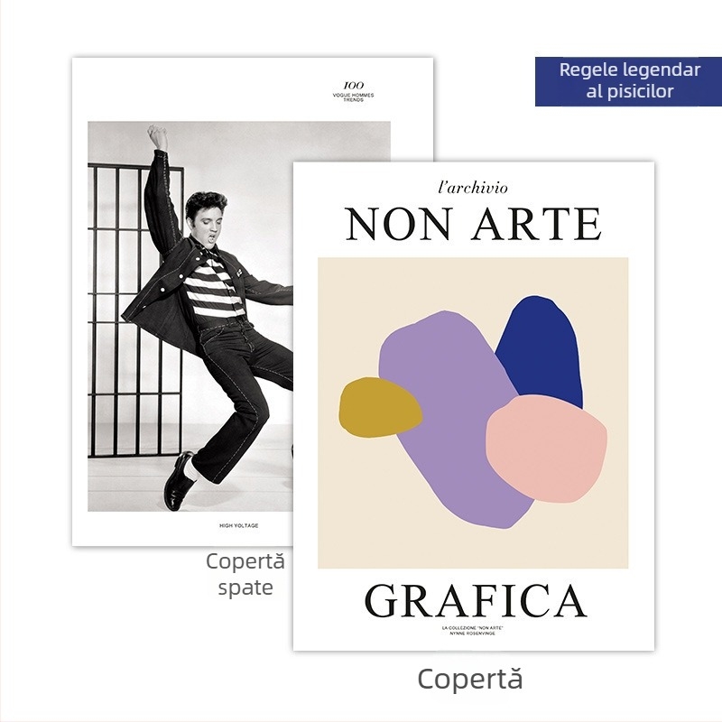 Yingmei Hârtie de fundal pentru fotografie – Copertă nordică de revistă, stil Instagram pentru ședințe de manichiură și bijuterii mici, aspect retro, Serviciu post-vânzare: Trei garanții