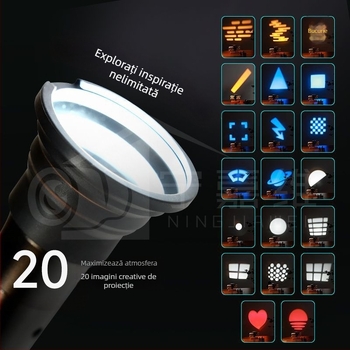 Ning Jiawei Lumină de umplere pentru fotografie ZY-10, 10W, reglabilă, montaj vertical, pentru streaming live și portrete