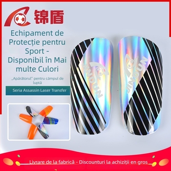 Protecție tibie Jin Dun | Material: Plastic; Categorie: Protecție tibie; Utilizare: Fotbal; Personalizare: Da