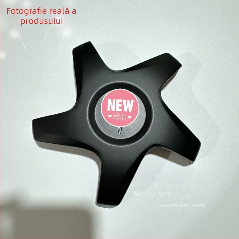 Capac jantă Tesla pentru Model 3, Model Y, Model X și Model S — plastic, design cu cinci cleme