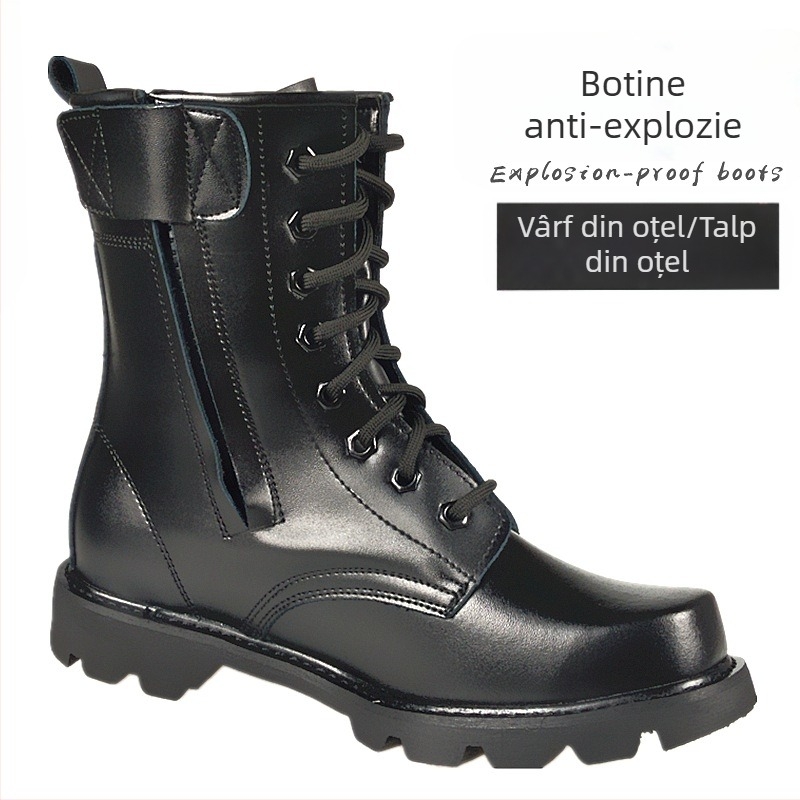 Dedicated cizme impermeabile pentru exterior, unisex, adulți, stil militar
