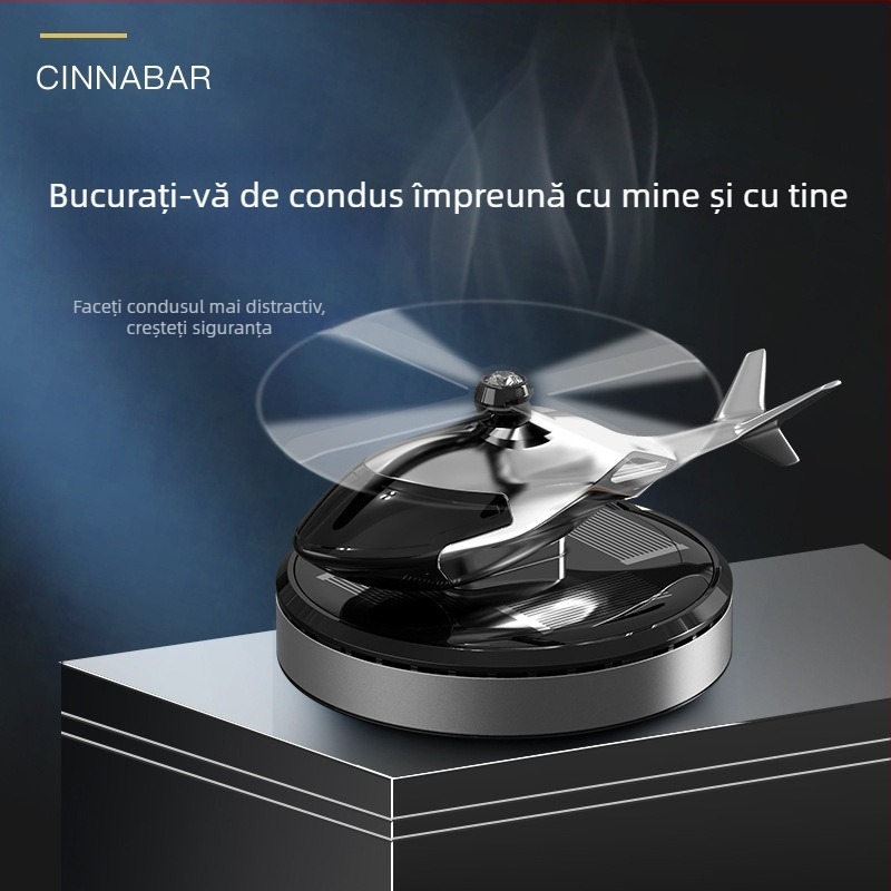 Suport parfum pentru scaun auto, din aliaj de aluminiu cu acoperire ABS; 400 g; 3 ani durată de valabilitate; parfum cu note de iarbă verde și lemn; aromaterapie decorativă.