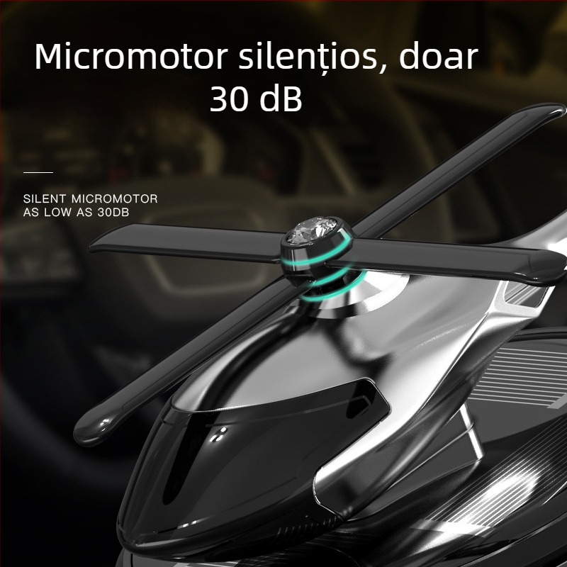 Suport parfum pentru scaun auto, din aliaj de aluminiu cu acoperire ABS; 400 g; 3 ani durată de valabilitate; parfum cu note de iarbă verde și lemn; aromaterapie decorativă.