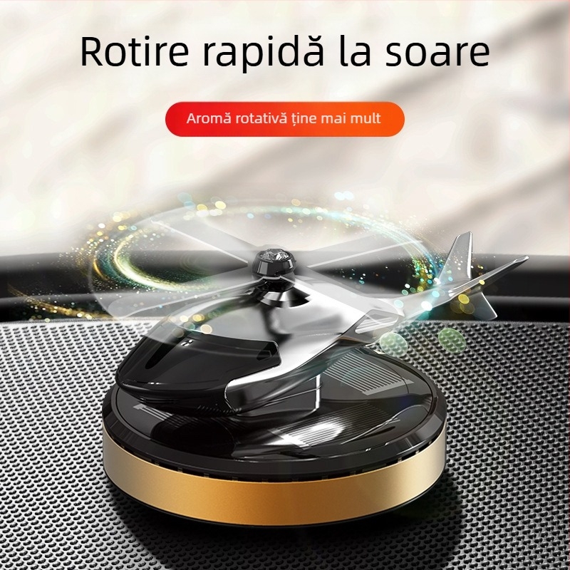 Suport parfum pentru scaun auto, din aliaj de aluminiu cu acoperire ABS; 400 g; 3 ani durată de valabilitate; parfum cu note de iarbă verde și lemn; aromaterapie decorativă.