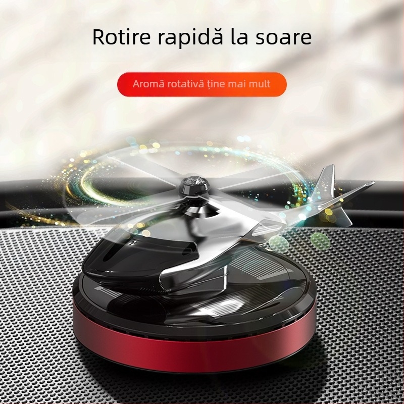 Suport parfum pentru scaun auto, din aliaj de aluminiu cu acoperire ABS; 400 g; 3 ani durată de valabilitate; parfum cu note de iarbă verde și lemn; aromaterapie decorativă.