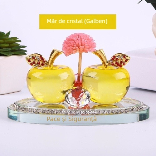 D0X Ornament auto în formă de măr – decor interior și eliminator de mirosuri