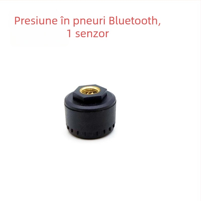 Senzor TPMS Bluetooth pentru mașini, motociclete și tricicluri - Wollip, interval 0-8 bar, afișaj digital, compatibil cu 2/3/4 roți
