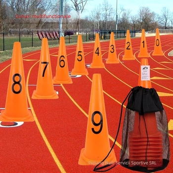Naili PE Echipamente de Antrenament pentru Fotbal – Obstacol tip găleată cu semn digital (Material: PE; Brand: Naili; Sport: Fotbal; Categorie: Echipamente de Antrenament; Origine: Zhejiang)