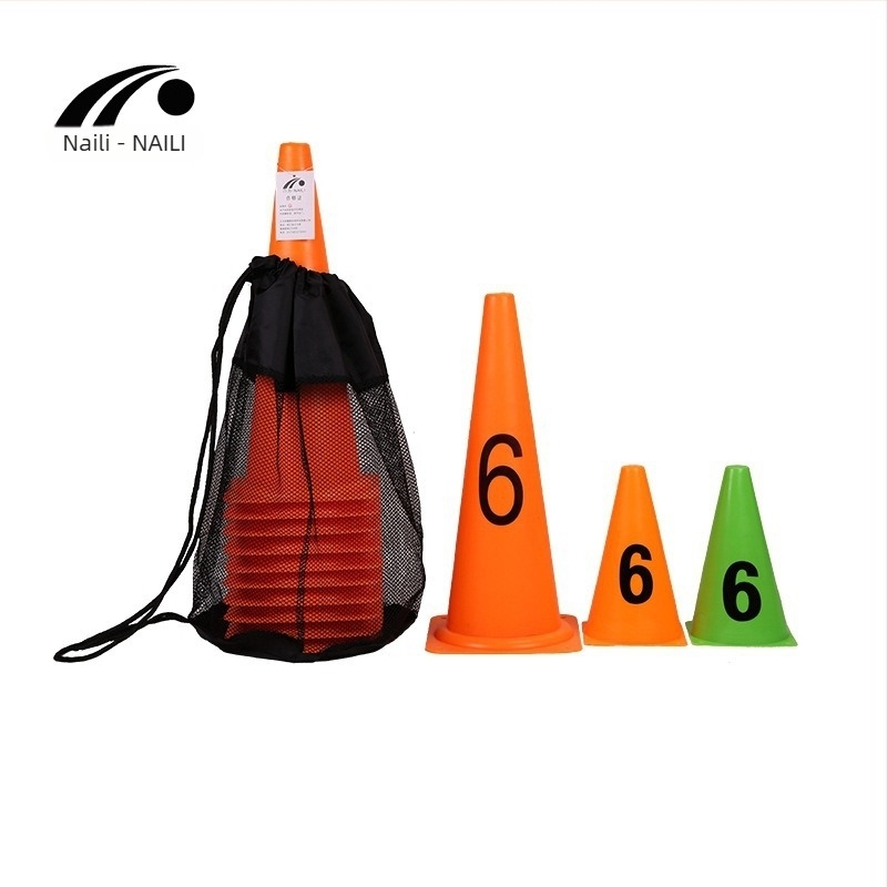 Naili PE Echipamente de Antrenament pentru Fotbal – Obstacol tip găleată cu semn digital (Material: PE; Brand: Naili; Sport: Fotbal; Categorie: Echipamente de Antrenament; Origine: Zhejiang)