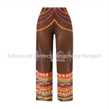 Costum de baie întreg din plasă, cu mâneci lungi, protecție UV, imprimeu floral