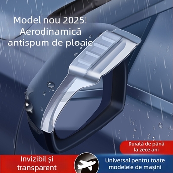 Protecție ploaie pentru oglinda Geely — PVC, montaj cu bandă, potrivire universală, transmisie AT, personalizabil