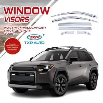 Protecție pentru ploaie și soare pentru Toyota RAV4 2025 Wilanda – material acrilic, montaj auto specific, set de 6 buc.