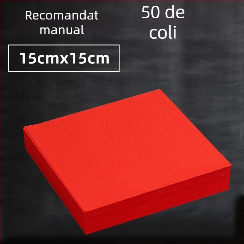 Hârtie Xuan roșie, dublă fațetă pentru tăiere cu hârtie, A4, Material: Placă KT, Fără Import, Brand: Altul, Categorie: Cuvânt Fericit