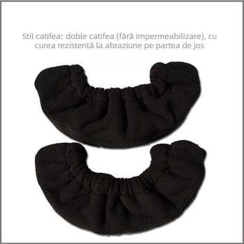Protecții pentru lama patinajului artistic – partea superioară și talpa din poliester, compatibile cu lame din orice material, căptușeală Oxford flanelă
