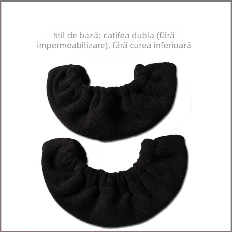Protecții pentru lama patinajului artistic – partea superioară și talpa din poliester, compatibile cu lame din orice material, căptușeală Oxford flanelă