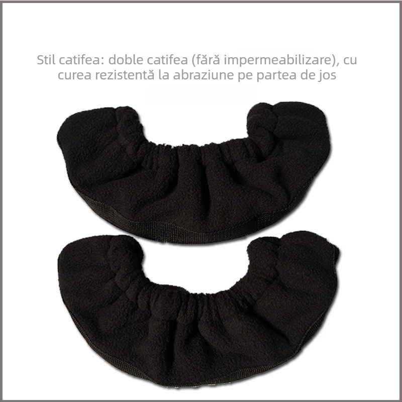 Protecții pentru lama patinajului artistic – partea superioară și talpa din poliester, compatibile cu lame din orice material, căptușeală Oxford flanelă